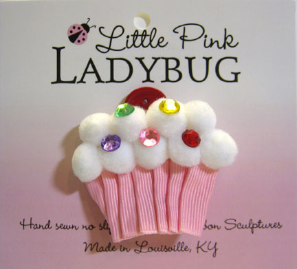 Cupcake Clippie-cupcake, gymboree, birthday, cake