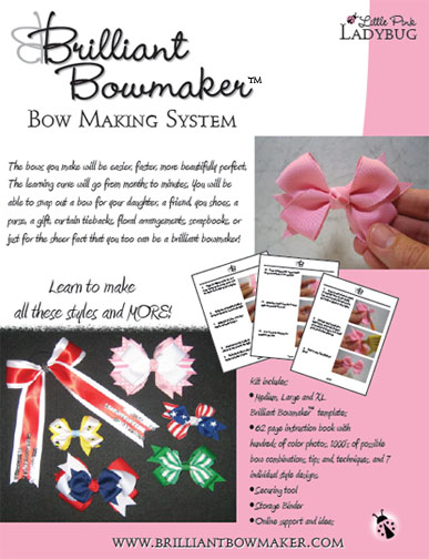 LPL Brilliant Bowmaker System-bow, brilliant, template, templates, bowmaker, kit